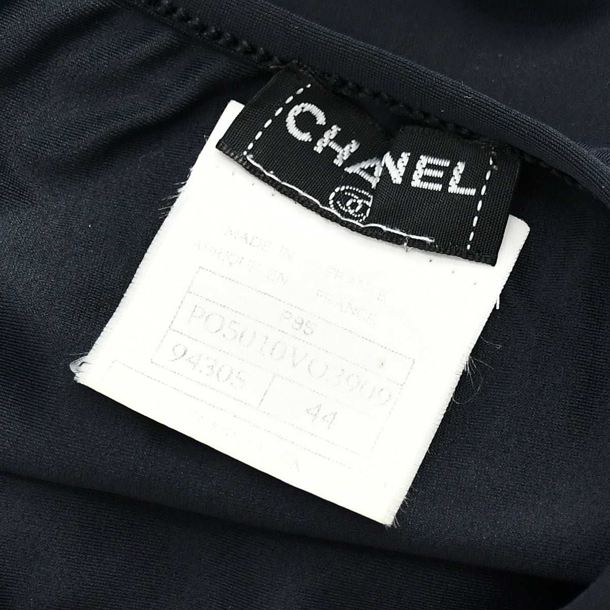 Chanel Cropped T-shirt Black P95 