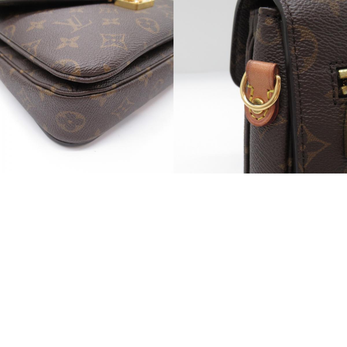 Louis Vuitton Poschet Metis MM 2w Shoulder Bag 2way Shoulder Bag PVC Coated Canvas Monogram  Brown M44875