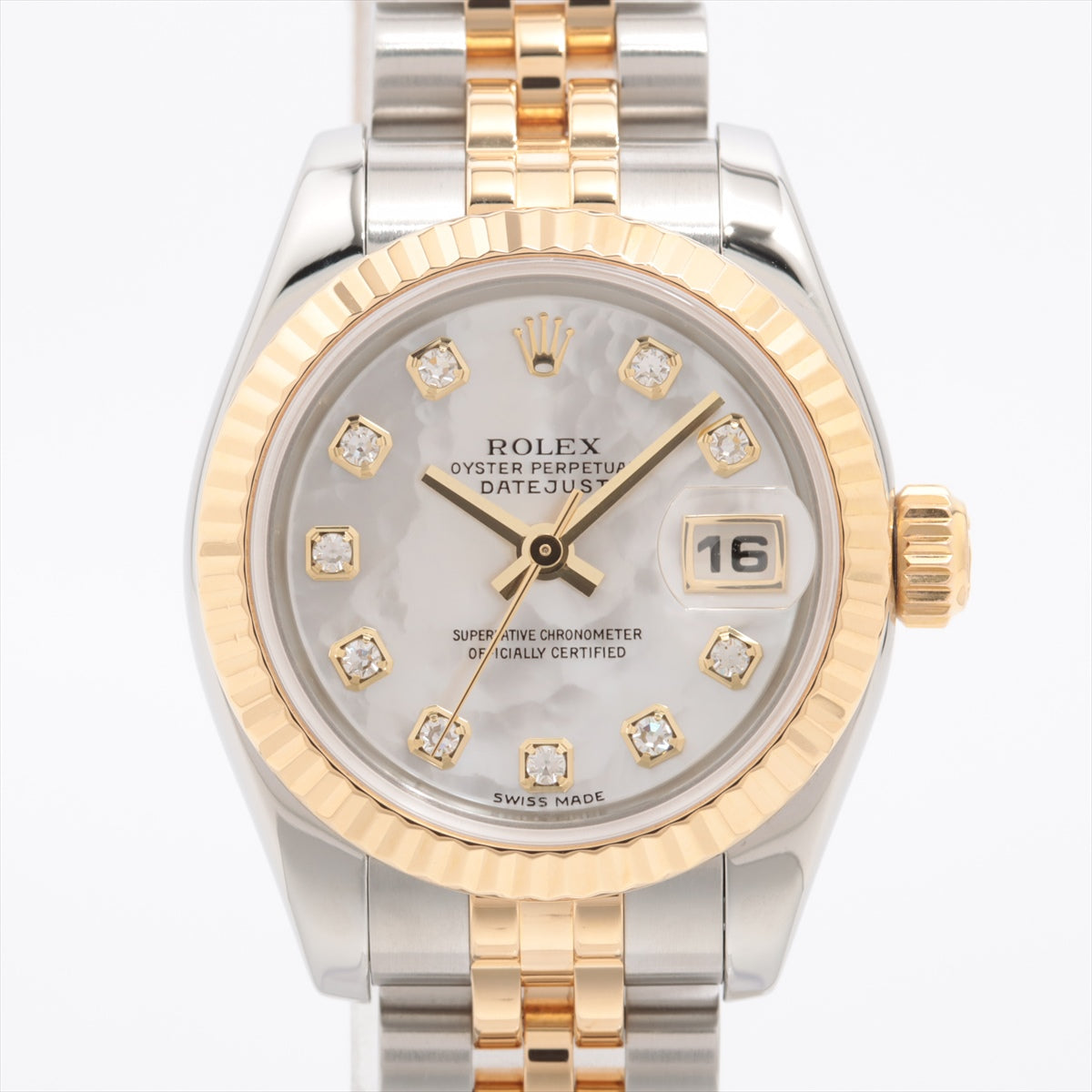 Rolex Datejust 179173NG SSYG AT S Character Disk 2 Easter