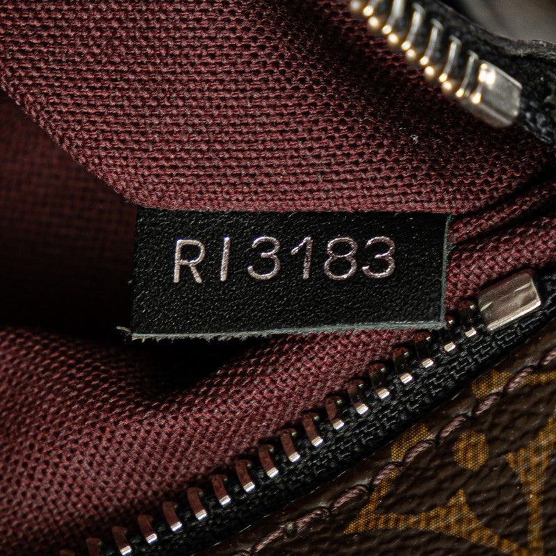 Louis Vuitton Monogram Clarence Shoulder Bag M40936 Brown PVC Leather  Louis Vuitton