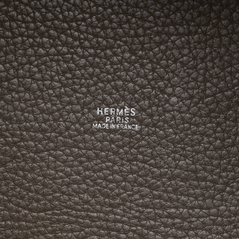 Hermes Picotin MM Handbag Etoupe Grey  Clemence  Hermes