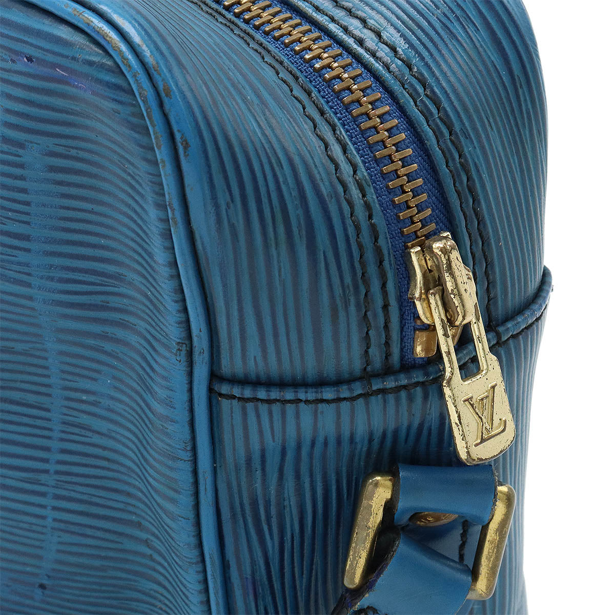 LOUIS VUITTON Louis Vuitton Epi Trocadero 27 Shoulder Bag Leather Tread Blue M51315