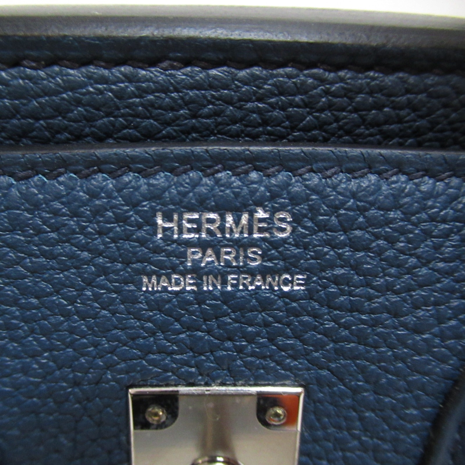 Hermes Birkin 25 Black Handbag Handbag Handbag Leather Togo  Black