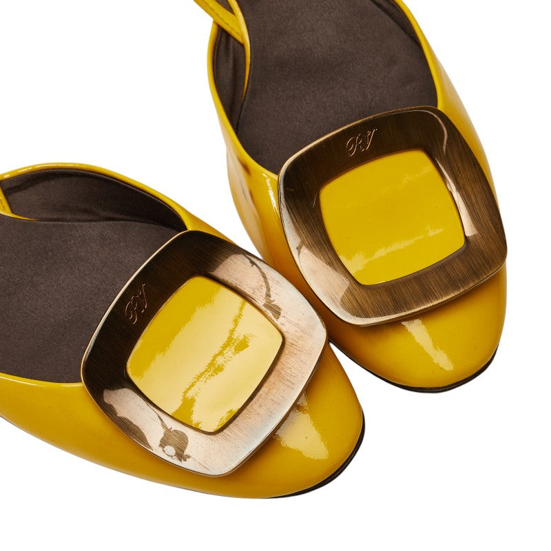 Roger Viviere Size 35 Yellow Emmeline