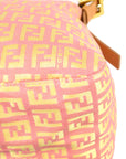 Fendi Mamma Baguette Zucchino Handbag Pink