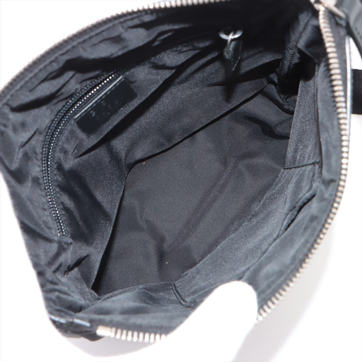 Gucci Nylon Shoulder Bag Black 631195