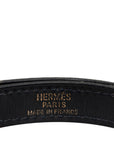 Hermes Keriduburtur Black G Leather   Hermes