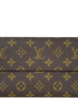 Louis Vuitton Monogram Pochette Passport Trifold Wallet Purse