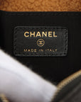 Chanel Coco Boar Chain Shoulder Bag Black  Brown Gold  28th