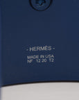 Hermes Corridorian Bangle Aluminium Metallic Blue