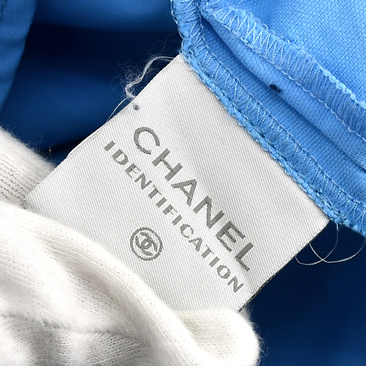 Chanel Sport Line Zip Up Jacket Light Blue 02S 