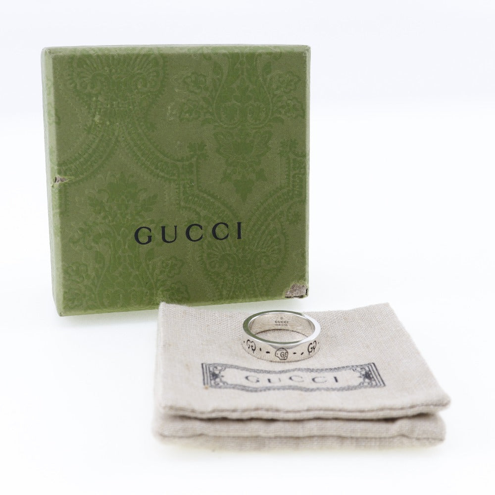 Gucci Ghost 21 Ring Ring Silver 925 7.6g Ghost