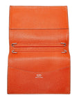 Hermes Agenda Handbook Cover Brown Orange Leather  Hermes