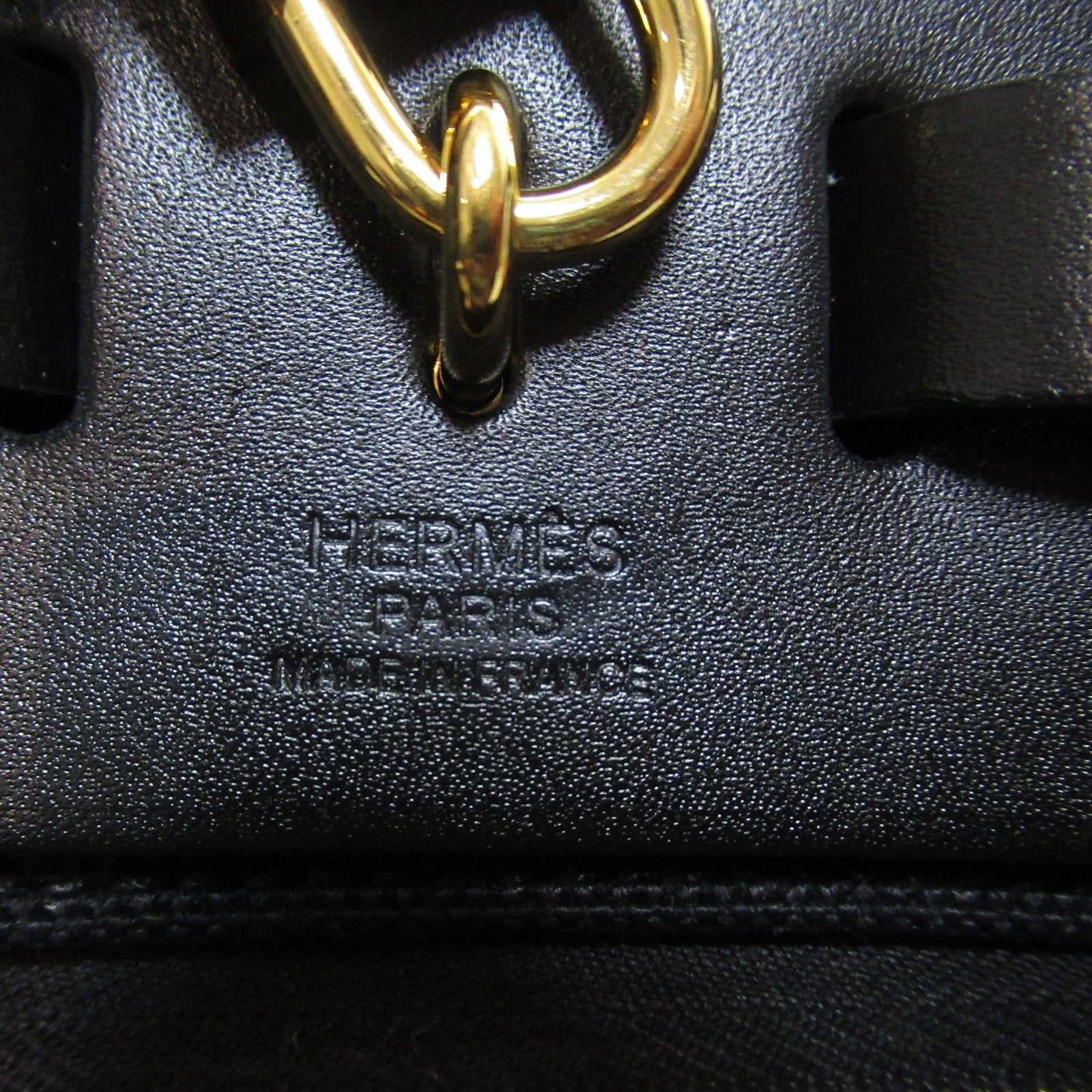 Hermes Hermes Yale Bag  PM Black Shoulder Bag Shoulder Bag Canvas Leather Towers Military  Black 078971CC
