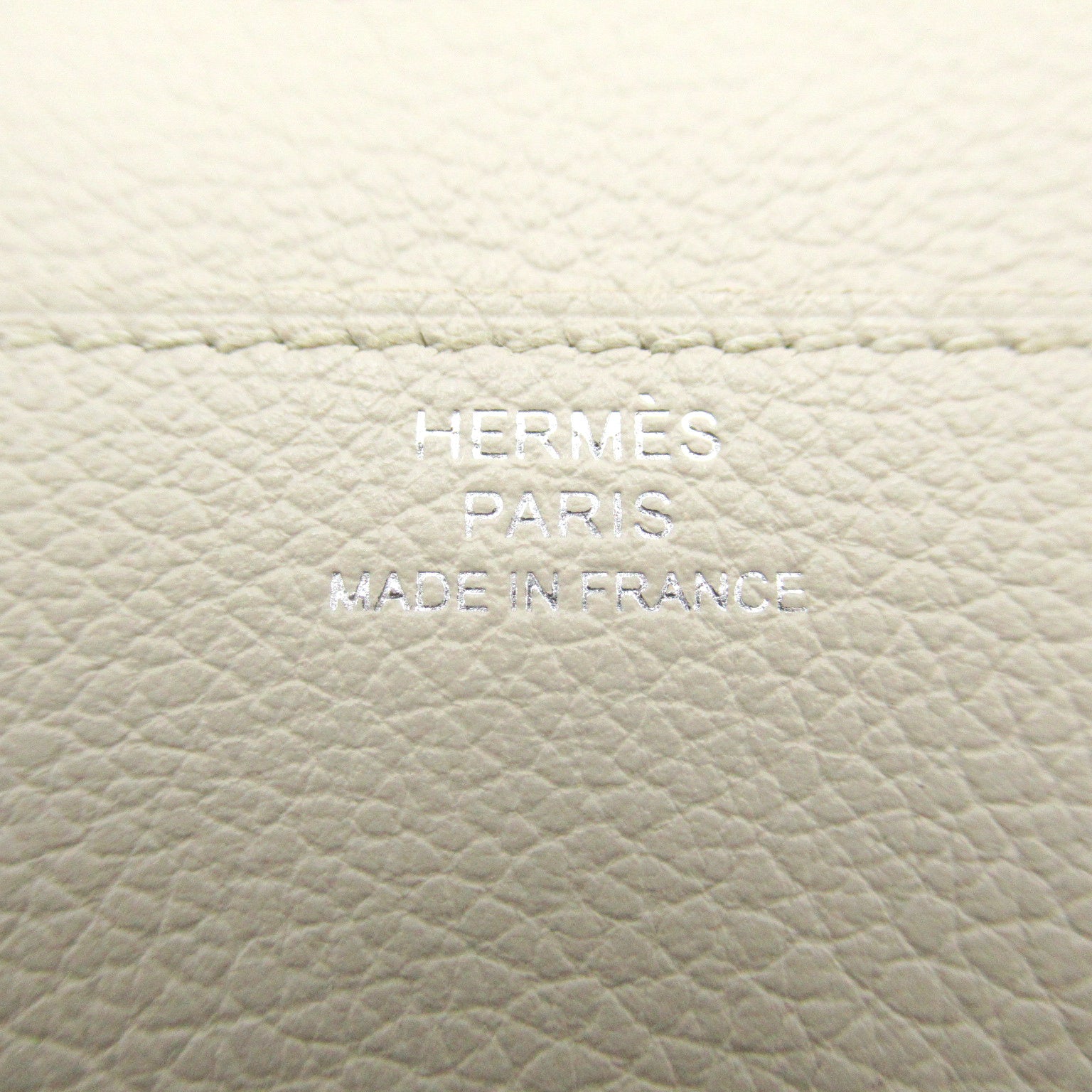 Hermes R.M.S Card Case Accessories Leather EVA — Color   Ivory Box