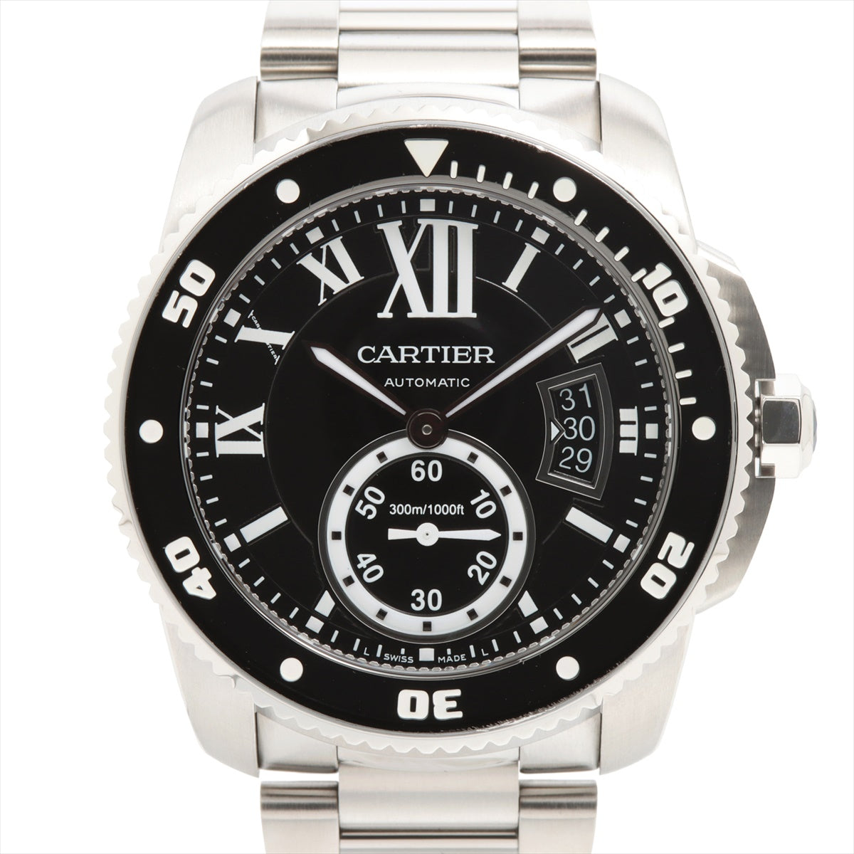 Cartier Caribble Du Cartier Diver W7100057 SS AT Black   Too Much 4 es