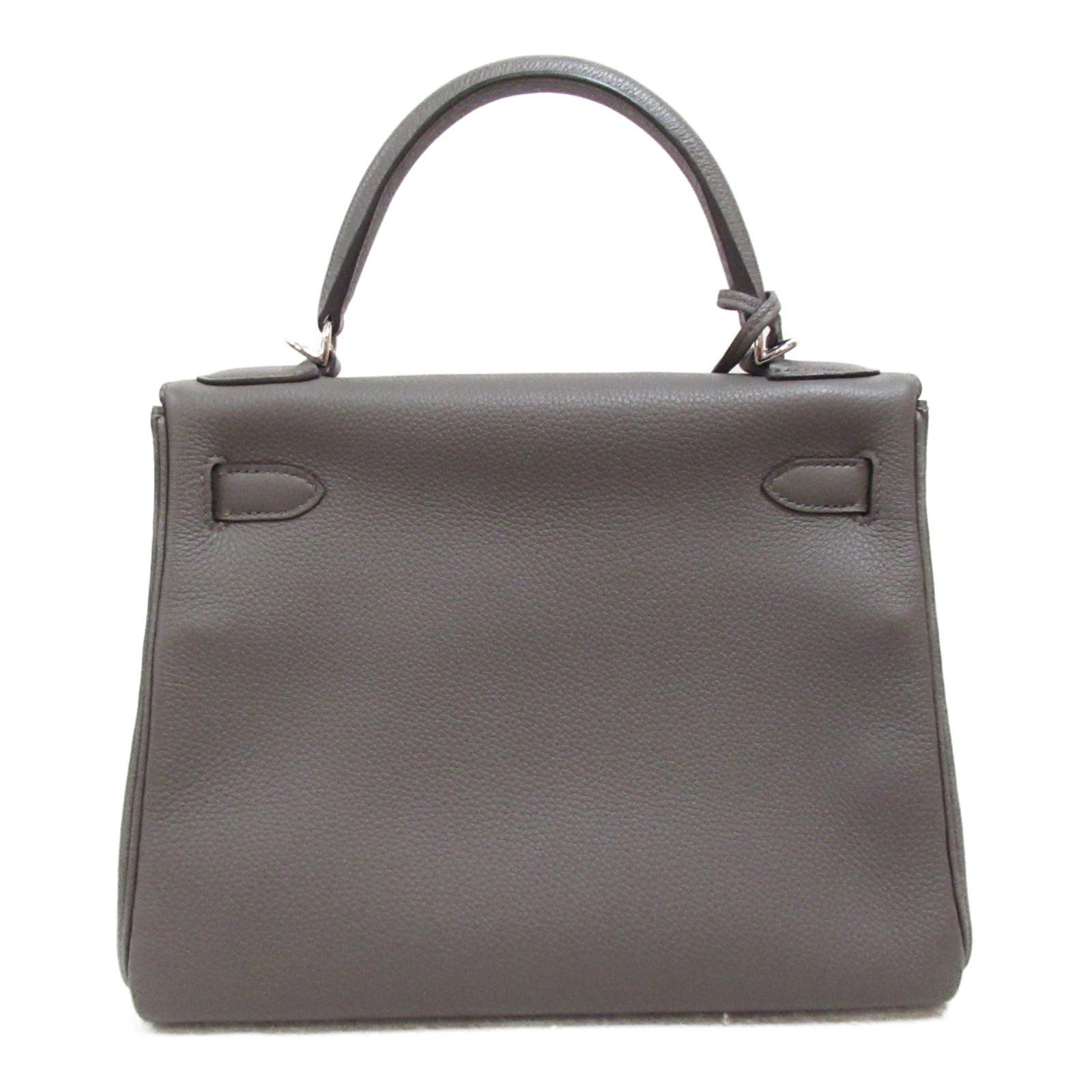 Hermes Kelly 28 Velg Gris In-Shift Handbag Handbag Handbag Leather TOGO LADY GREY
