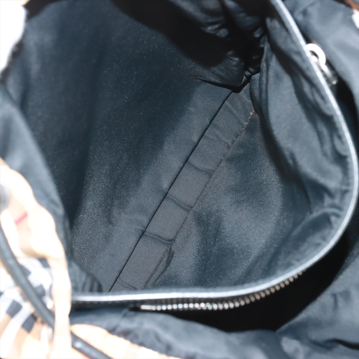 Burberry Nova Check Nylon x Leather Backpack/Rucksack Beagle