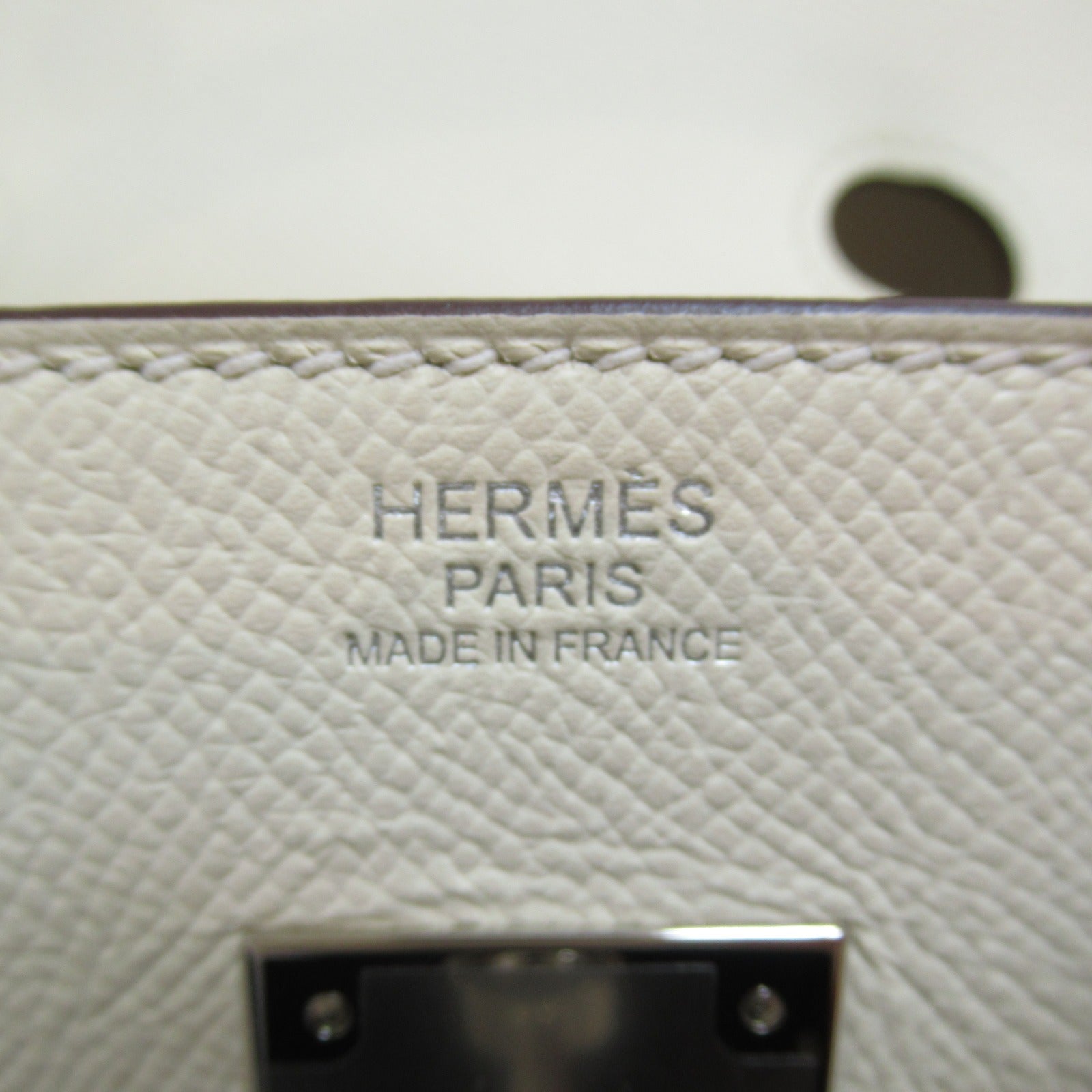 Hermes Hermes Birkin 30 Handbag Handbag Handbag Leather Epsom  Ivory