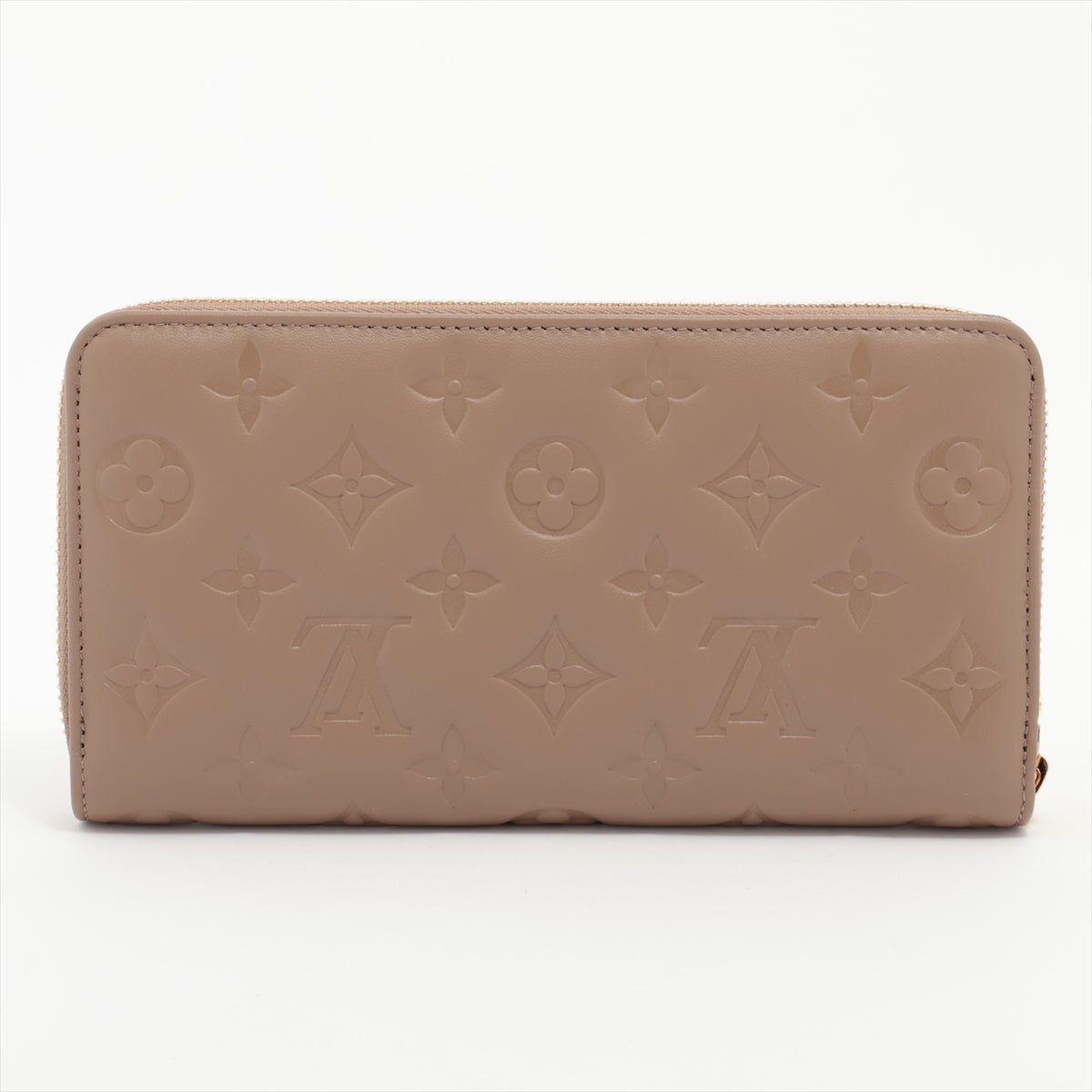 Louis Vuitton Monogram Embos Zippyr Wallet M81511 Top Round Zipper Wallet