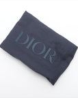 Dior CD Diamond Saddle PVC  Leather Waist Pouch Black