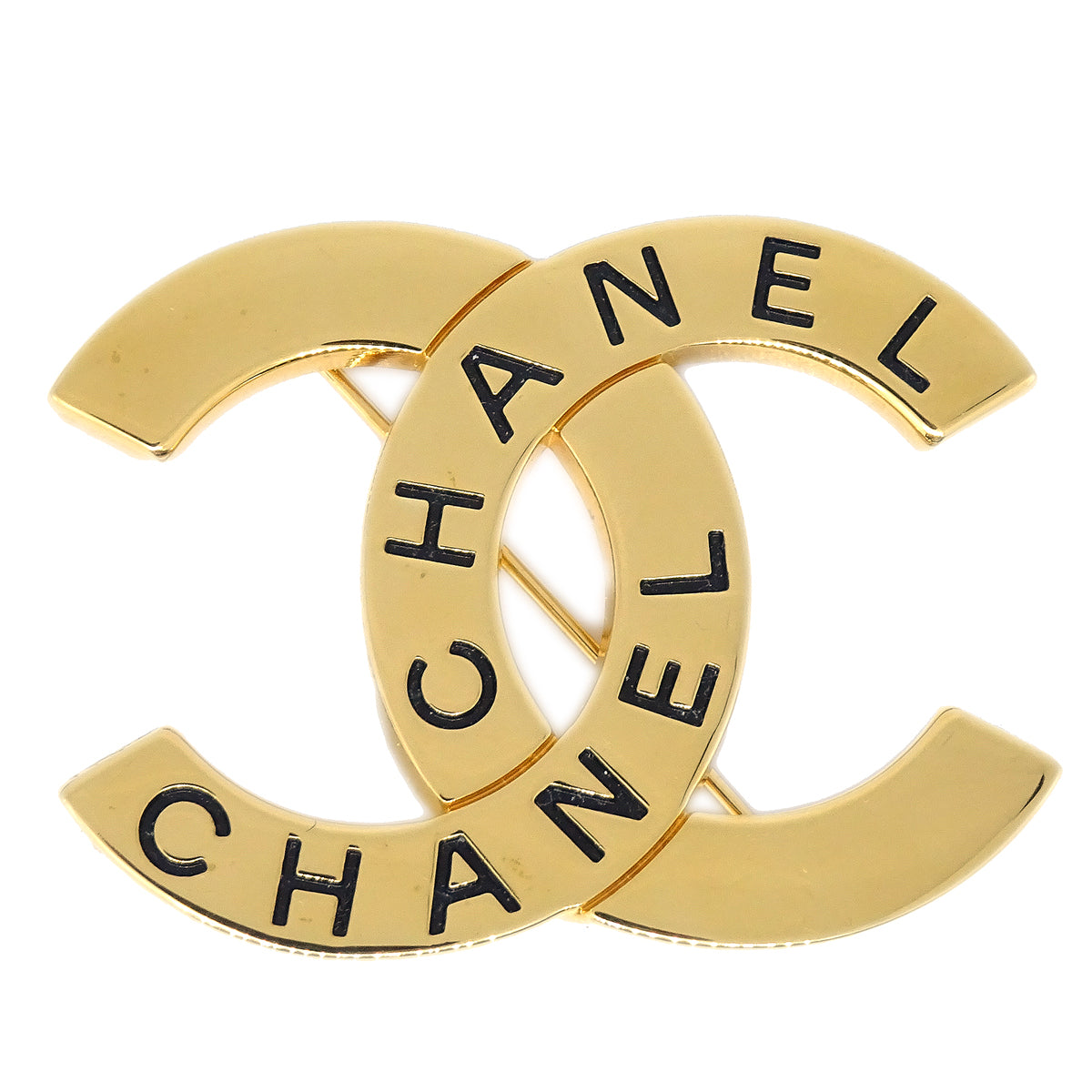 Chanel CC 胸針別針金 98P