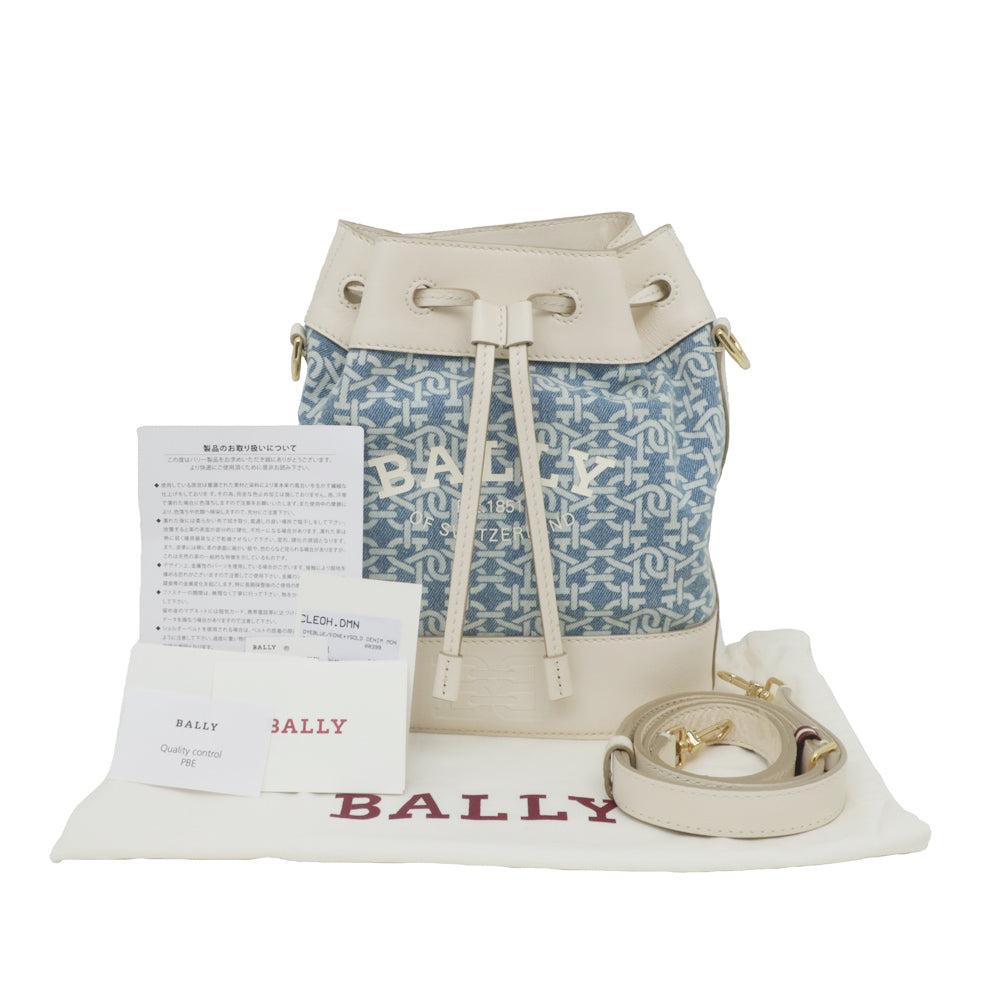 Barry Bucket Bag Ivory Blue 188882B24.04LU