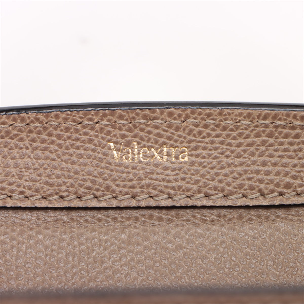 Valestra Triennale Leather 2WAY Handbag Beige