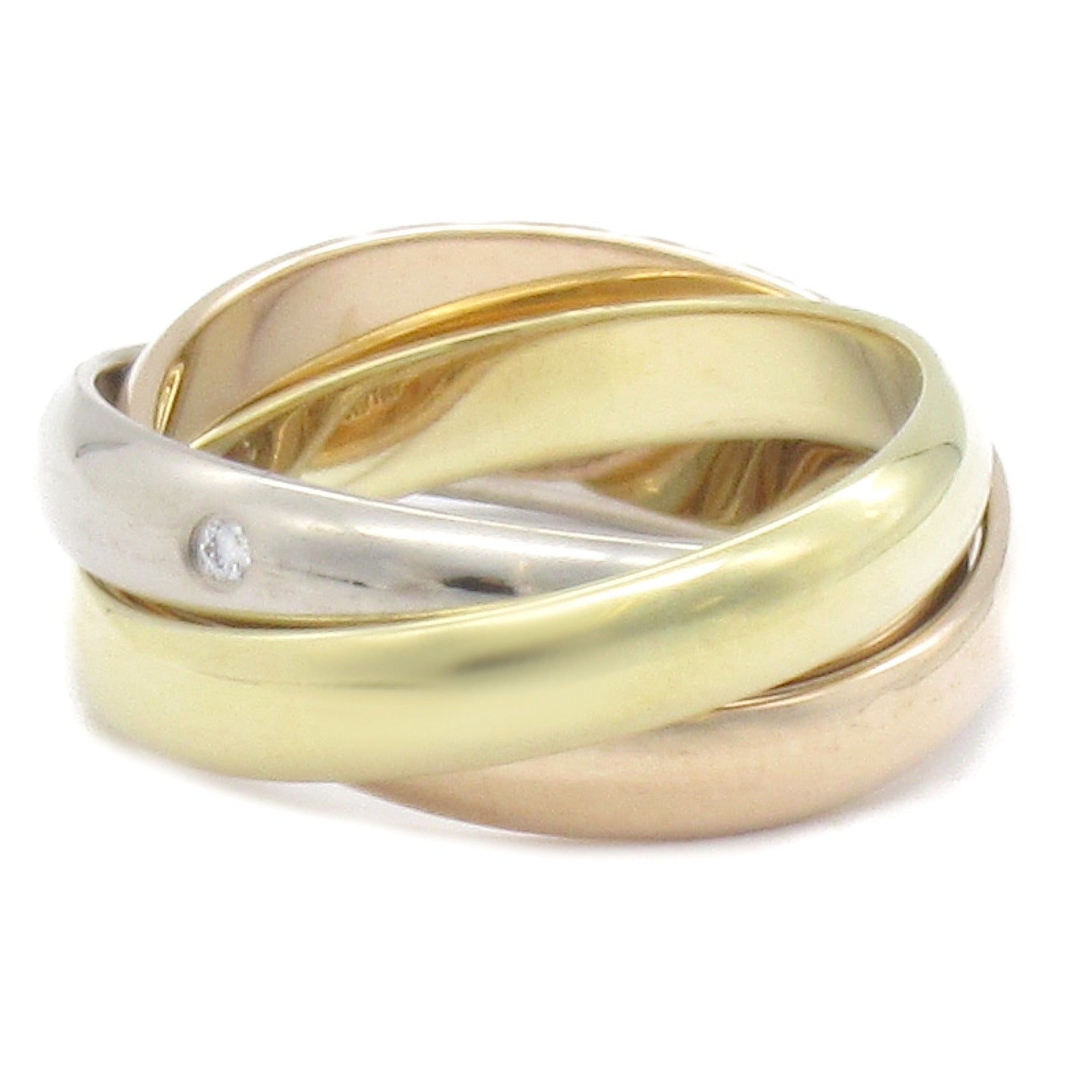 Jewelry Jewelry Diamond Ring Ring Ring Jewelry K18PG Diamond  Yellow