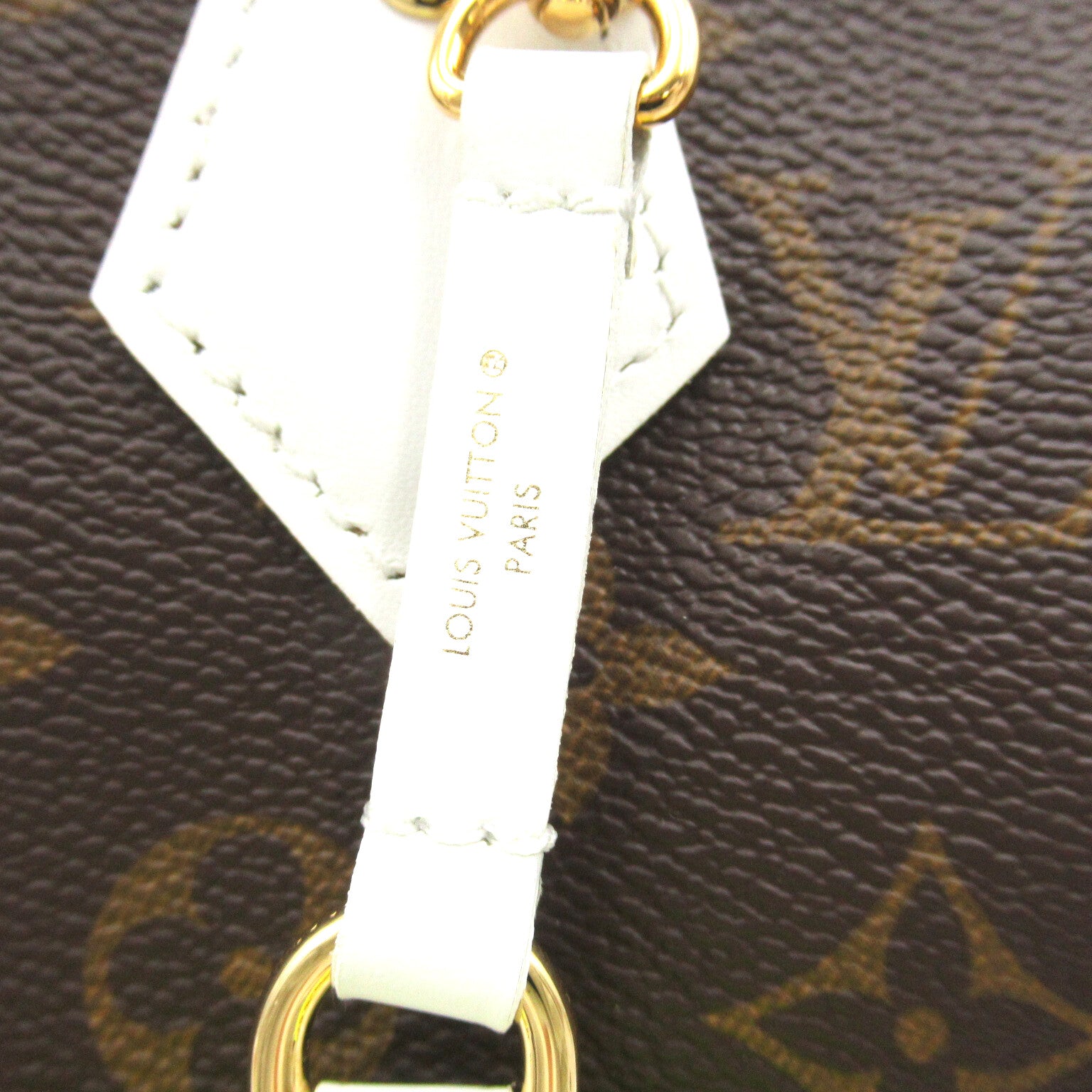 Louis Vuitton Speedy Bandrier 25 2w Shoulder Bag PVC Coated Canvas  Brown / White M20754