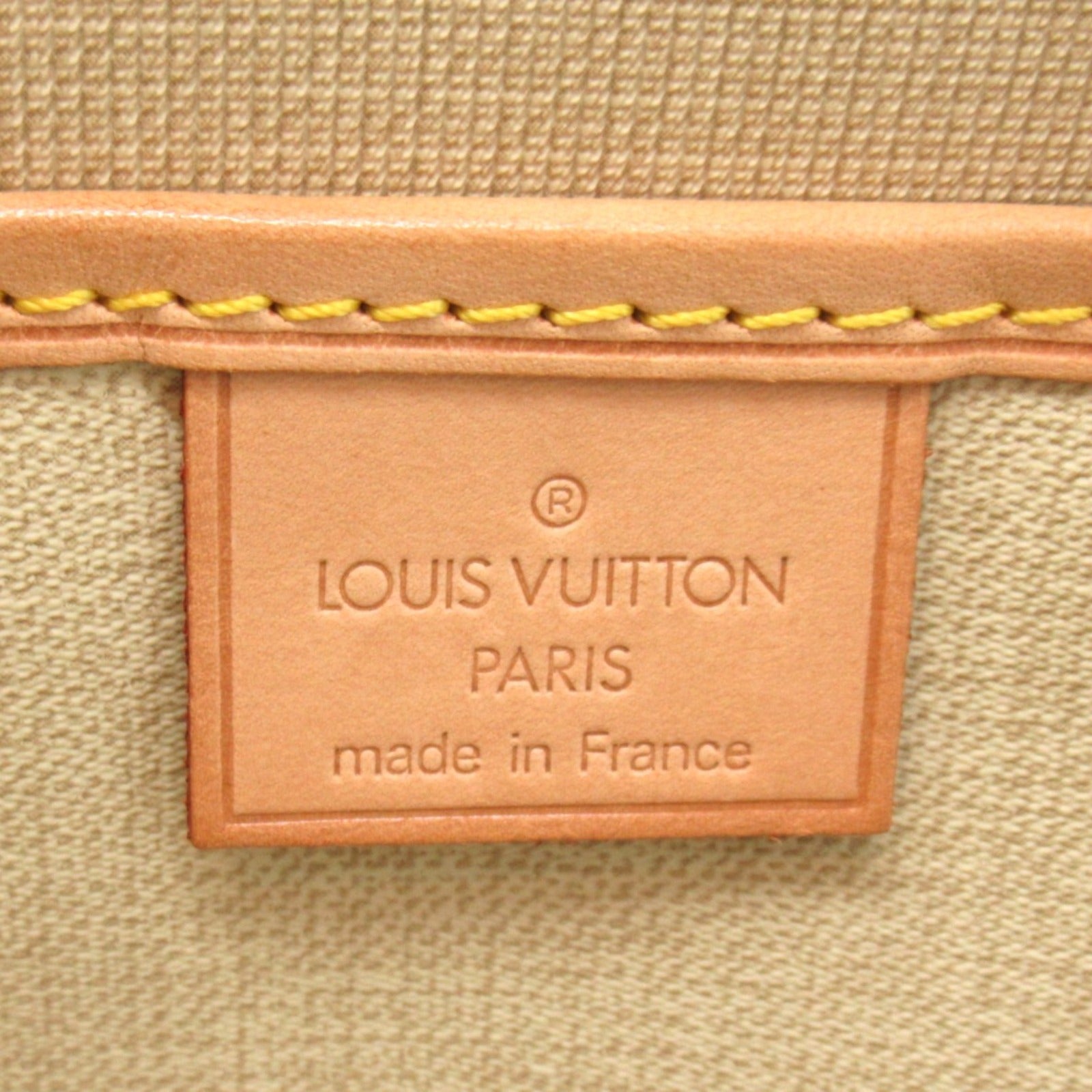 Louis Vuitton Exercise Handbag Handbag PVC Coated Canvas Monogram  Brown M41450
