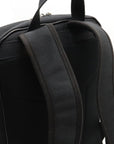 HUNTING WORLD Hunting World Rucksack Backpack  Nylon Canvas Leather Black Black Blumin
