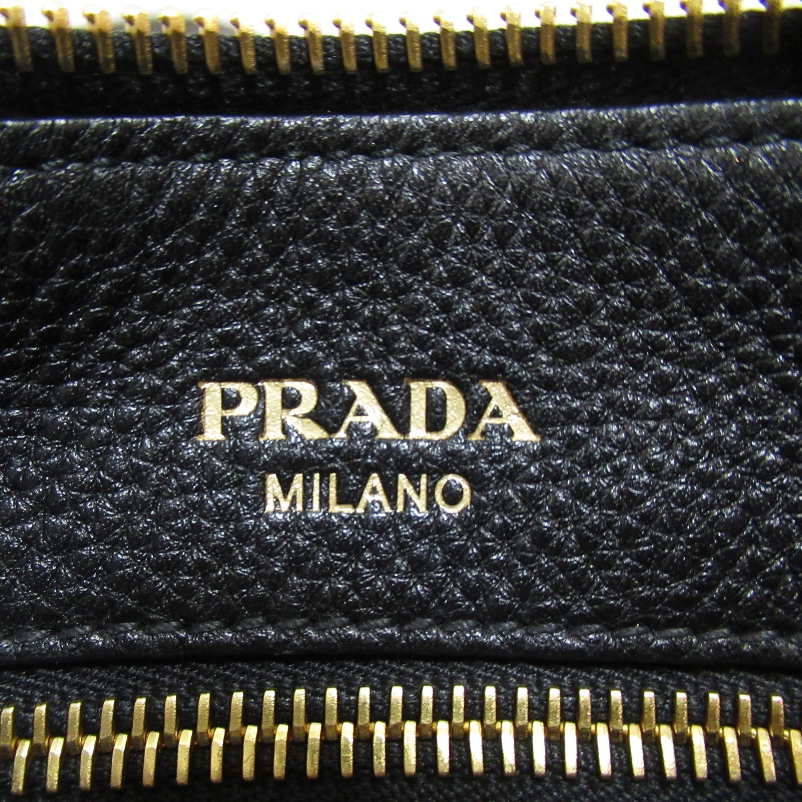 Prada 2w Shoulder Bag 2way Shoulder Bag Leather  Black 1BA111