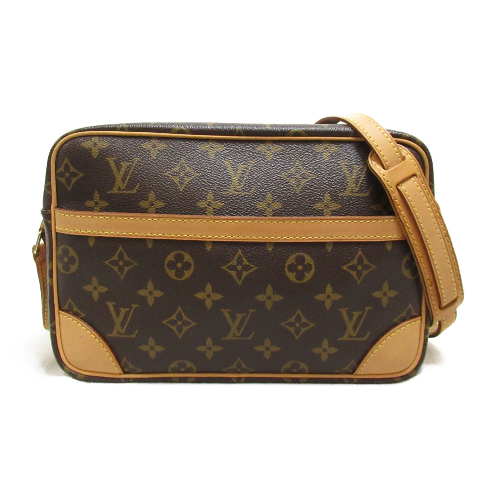 Louis Vuitton Trocadero 27 Shoulder Bag Shoulder Bag PVC Coated Canvas Monogram  Brown M51274