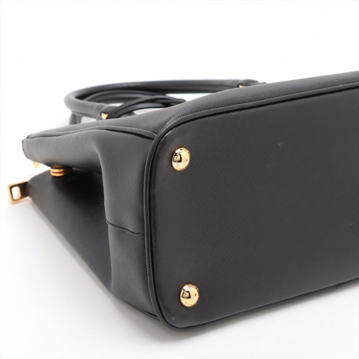 Prada Sapphire Nonelax Handbag Black 1BA863