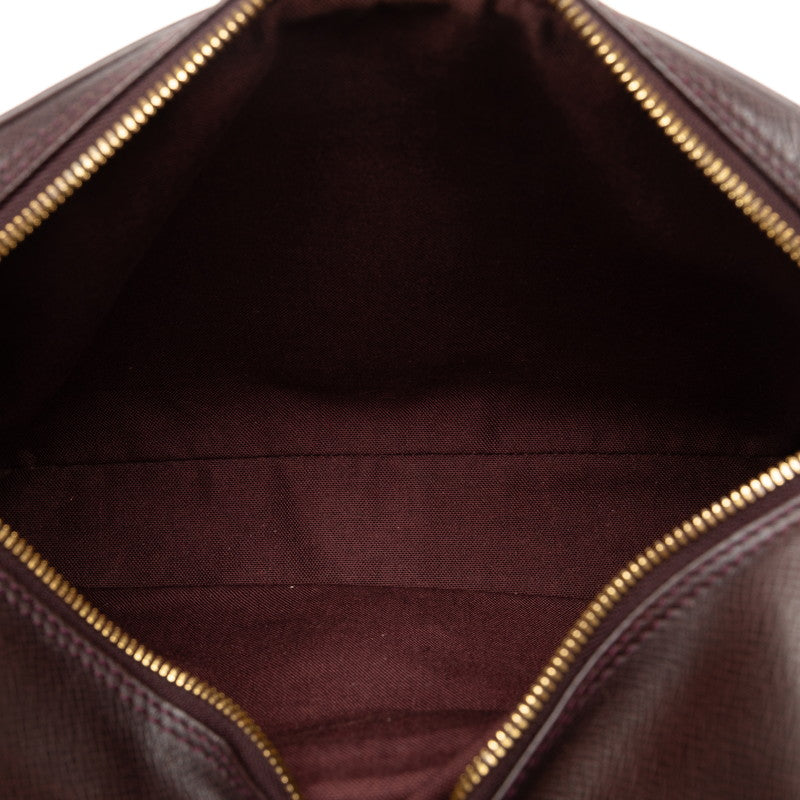 Louis Vuitton Taiga Reporter  Shoulder Bag M30156 Acai Berry Wine Red Leather  Louis Vuitton