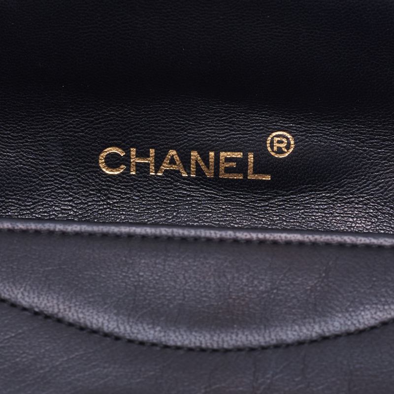 Chanel Border Stitch Round Flap Turnlock Chain Shoulder  Black  Shoulder Bag  Shoulder Bag Ladies Shoulder Bag Hybrid Secondary  Ship] [SS] Dharma Sharma Online