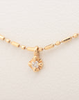 Agat diamond necklace K10 (YG) 1.0g 0.01 E