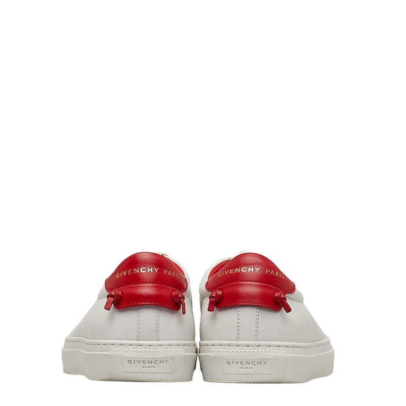 Givenchy  Street Sneaker Size 36/24.5 White Red  Leather  Givenchy