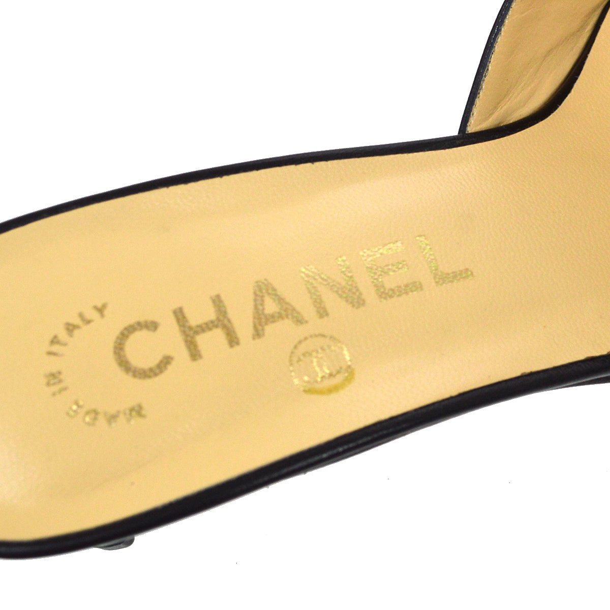 Chanel Fall 2001 Mule Sandals Shoes 