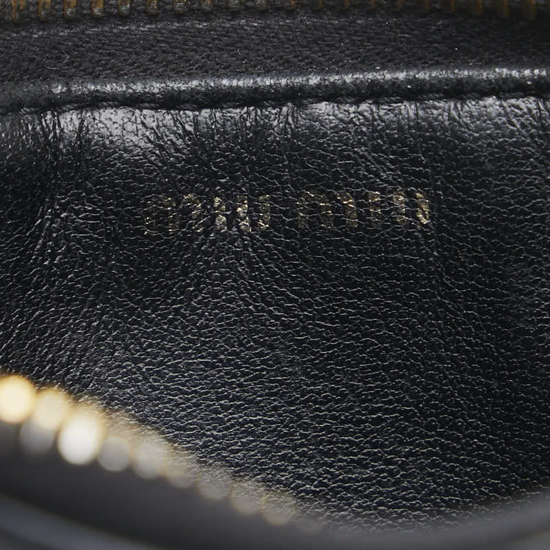 5MB006 Black Leather  Miu Miu Black Coin Box 5MB006 Black Leather Ladies Miu Miu