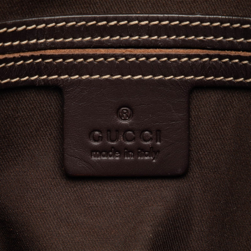 Gucci GG Plus  Shoulder Bag 223666 Beige Brown PVC  Gucci Gucci