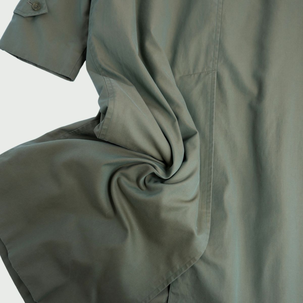 Vint Burberry s Coat  Coat Balmacorn Coat Back Check Out   Liner 7AB2 (S equivalent) Olive Coat  BODEST