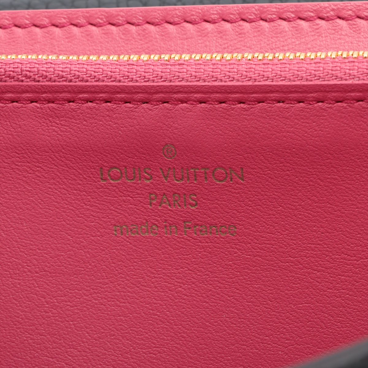Louis Vuitton  Portfolio Capsine M61248 Noneir  Hot Pink Long  Reaction Wallet