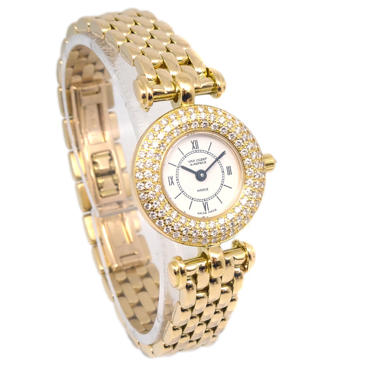 Van Cleef &amp; Arpels 18KYG Diamond Watch