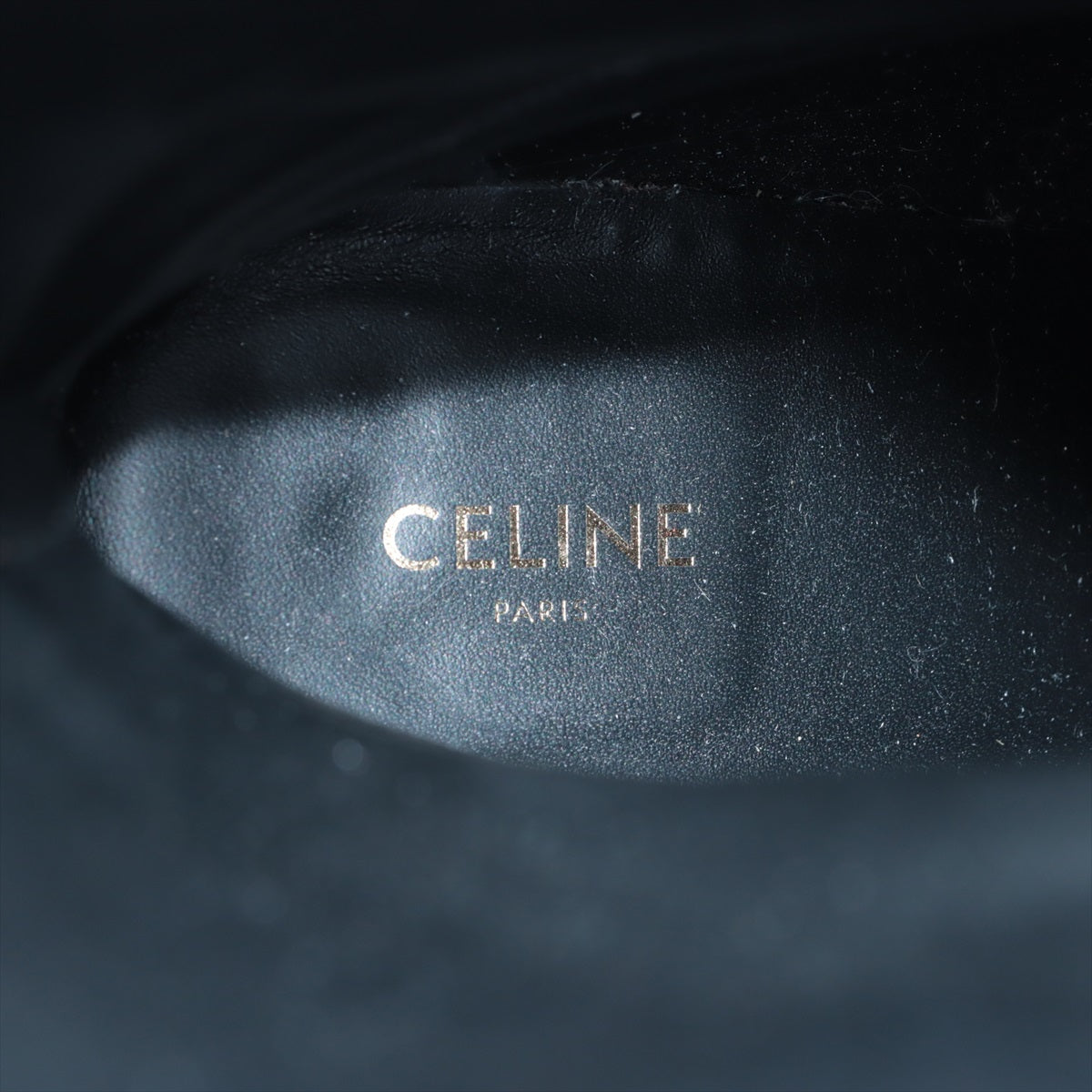 Celine Leather Long Boots 39  Camel RM1119