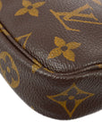 Louis Vuitton 2007 Monogram Mini Pochette Accessoires Handbag M58009