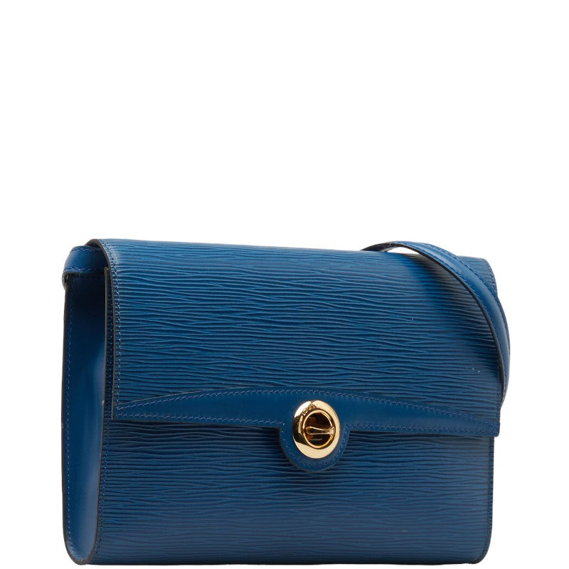 Louis Vuitton Epi Poschet Arsh Shoulder Bag M52575 Trad Blue Leather  Louis Vuitton
