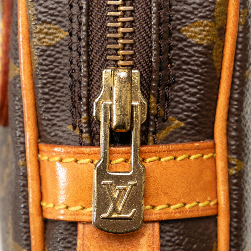 Louis Vuitton Monogram Marley Bandouliere Slipper Shoulder Bag M51828 Brown PVC Leather  Louis Vuitton