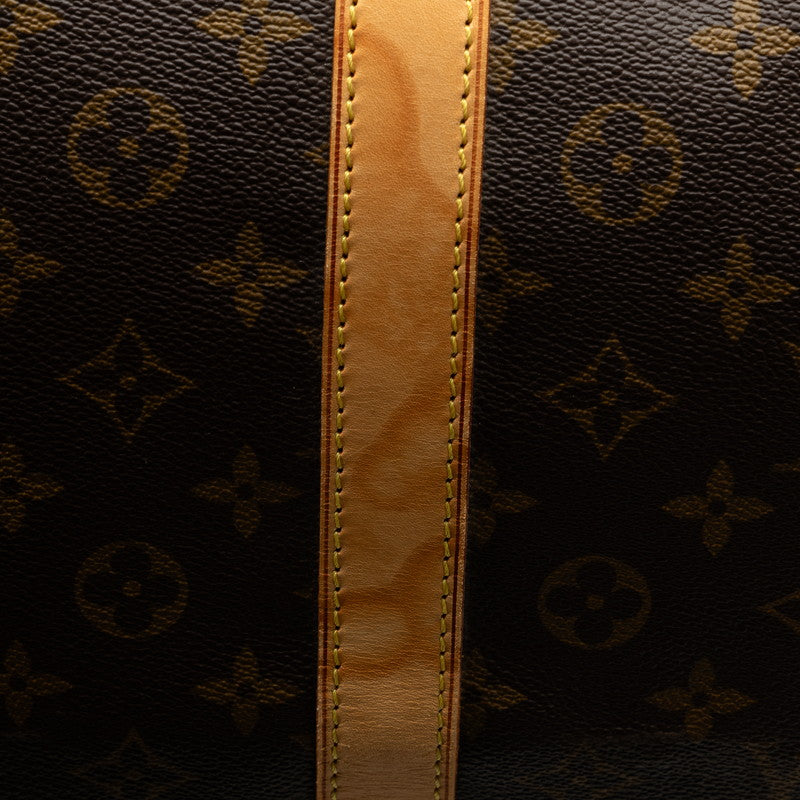 Louis Vuitton Monogram Keepall Bandouliere 60 波士頓袋 淋浴包 2WAY M41412 棕色 PVC 皮革 Louis Vuitton